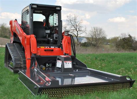 skid steer brush mower attachment